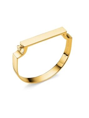 Monica Vinader Signature Bangle, Gold